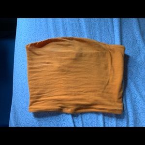 Tube top yellow/orange